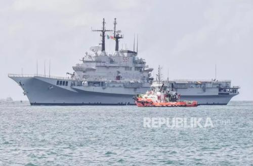 Indonesian President to Watch Naval Parade from Aircraft Carrier Garibaldi