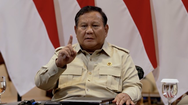 Prabowo Reveals Intellectual Actors Behind Rioting Demonstrations