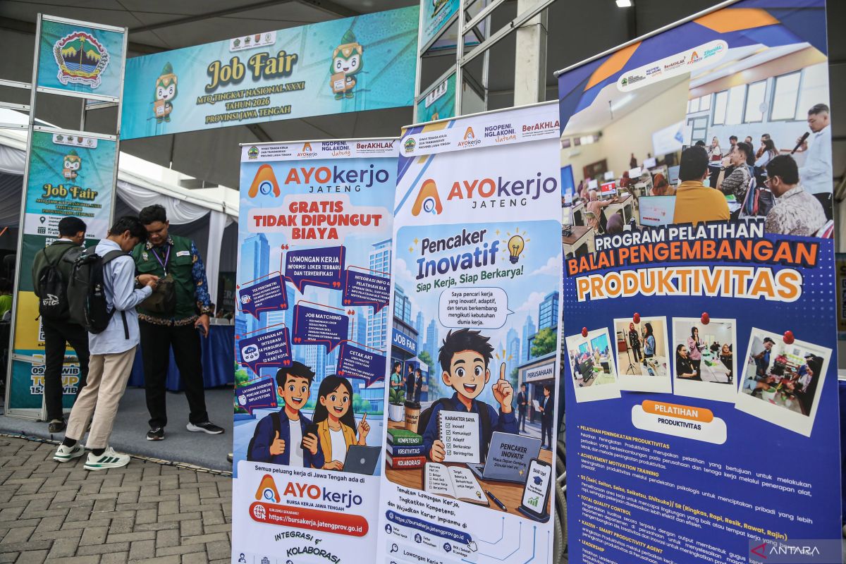 Job Fair Exhibition held during the 31st National MTQ in Central Java
