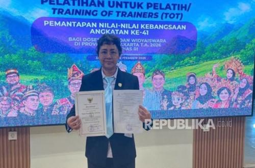 UBSI Tourism Lecturer Completes Lemhannas RI National Values Strengthening Training
