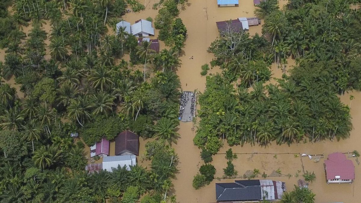 Floods Submerge Seven Districts in Southwest Aceh