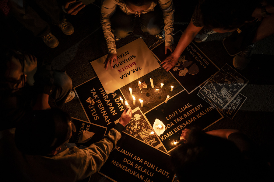 SAR Operation for Missing Journalists in Sunda Strait Officially Closed After 10 Days