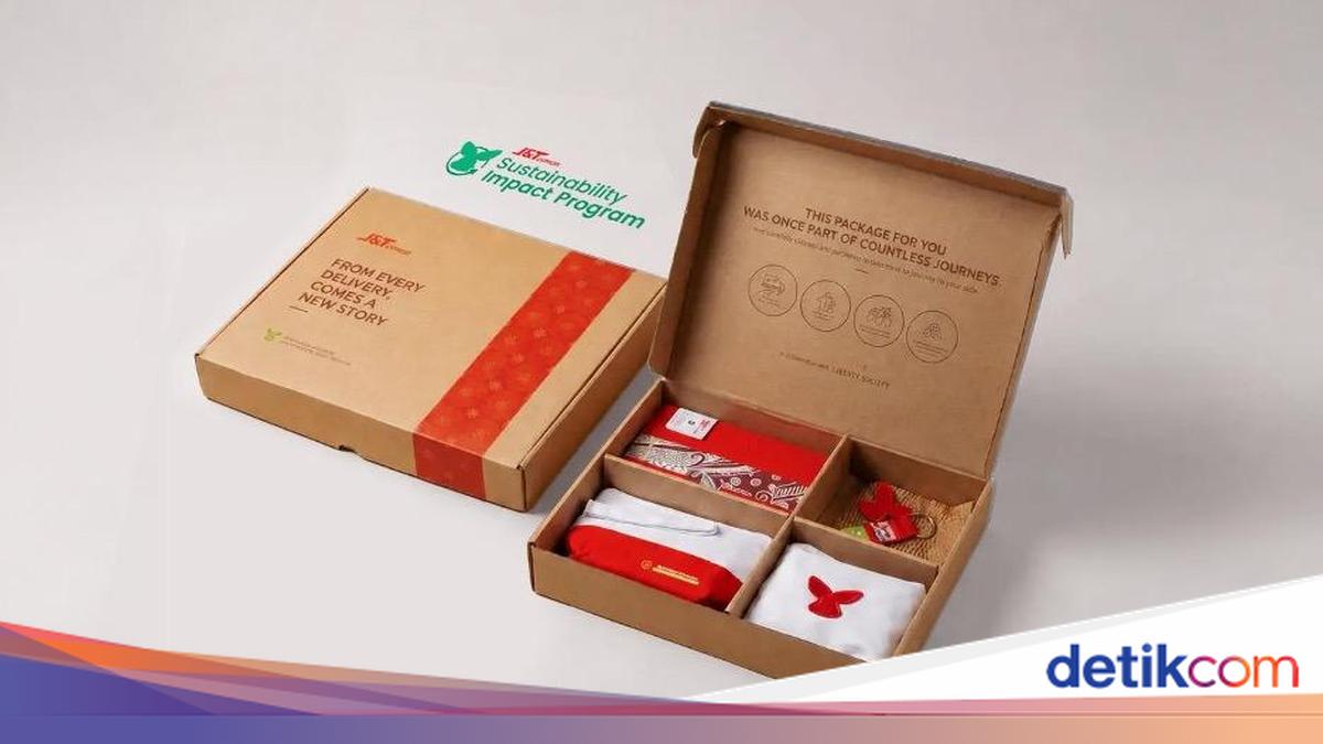 J&T Express Upcycles Courier Uniforms into Merchandise Kits