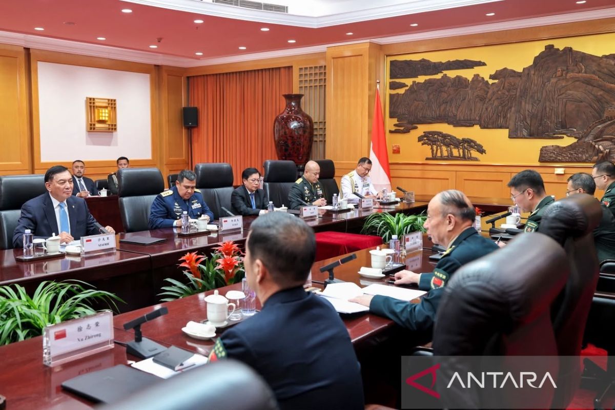 Defence Minister Sjafrie Meets China's Second-Highest Military Official