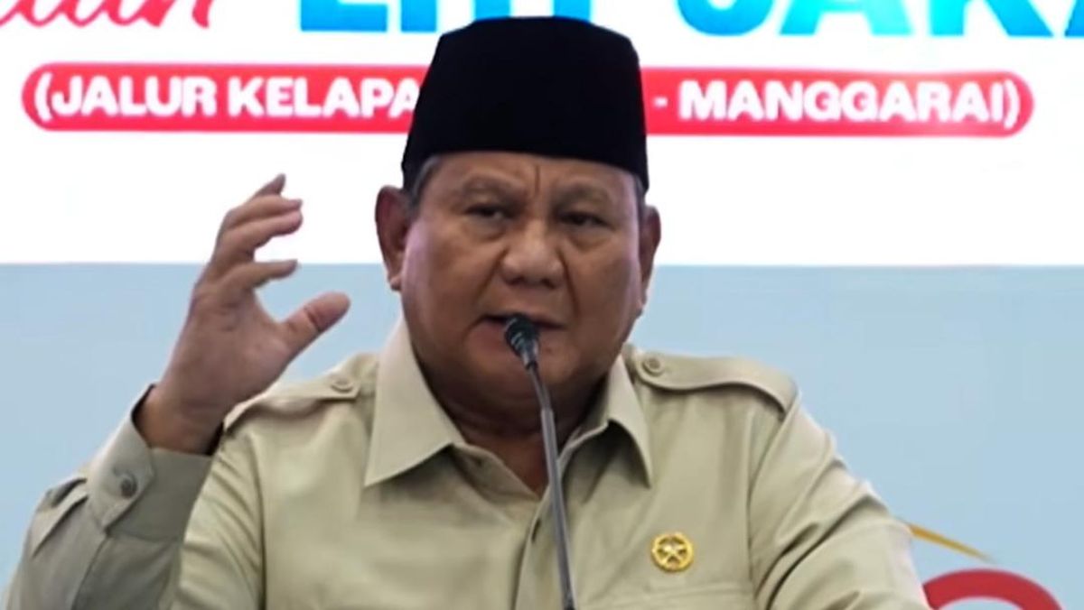 Entering Second Year, Prabowo States Timing is Right for Another Reshuffle
