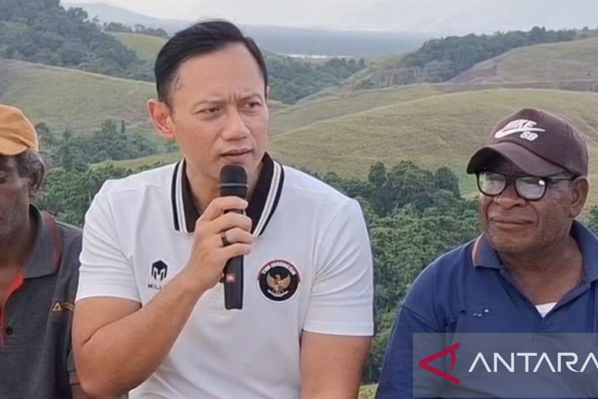 Coordinating Minister AHY pushes for accelerated basic infrastructure development in Papua