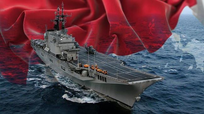Chinese and US Media Highlight Indonesia's First Aircraft Carrier, Giuseppe Garibaldi