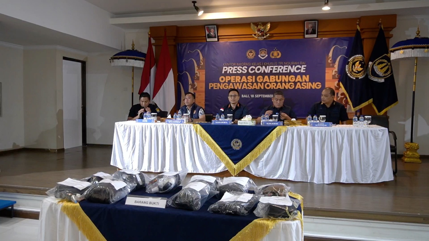 Ngurah Rai Immigration Detains 13 Foreign Nationals Linked to Prostitution Business