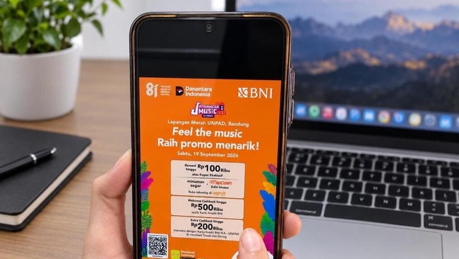 Supporting Jatinangor Music Fest, BNI Establishes Itself as the Student-Friendly Bank