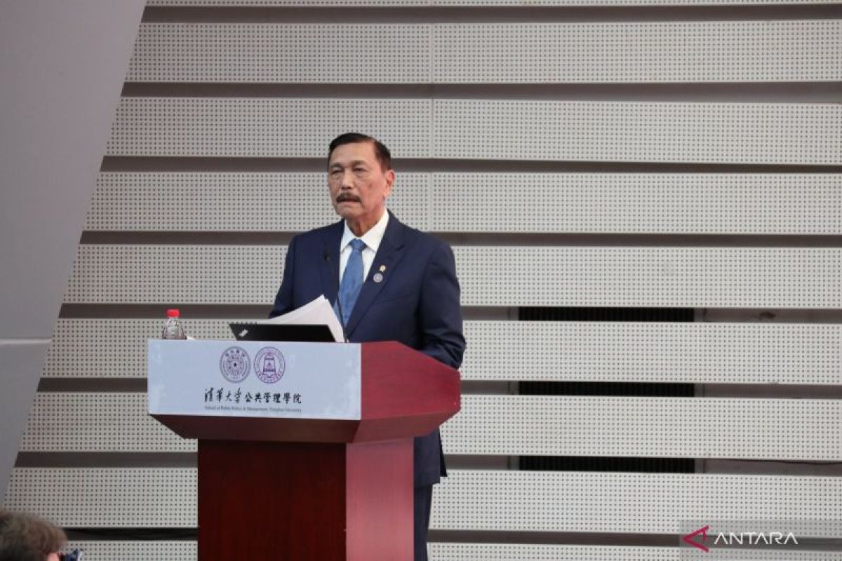 Luhut introduces 'GovTech' during visit to China