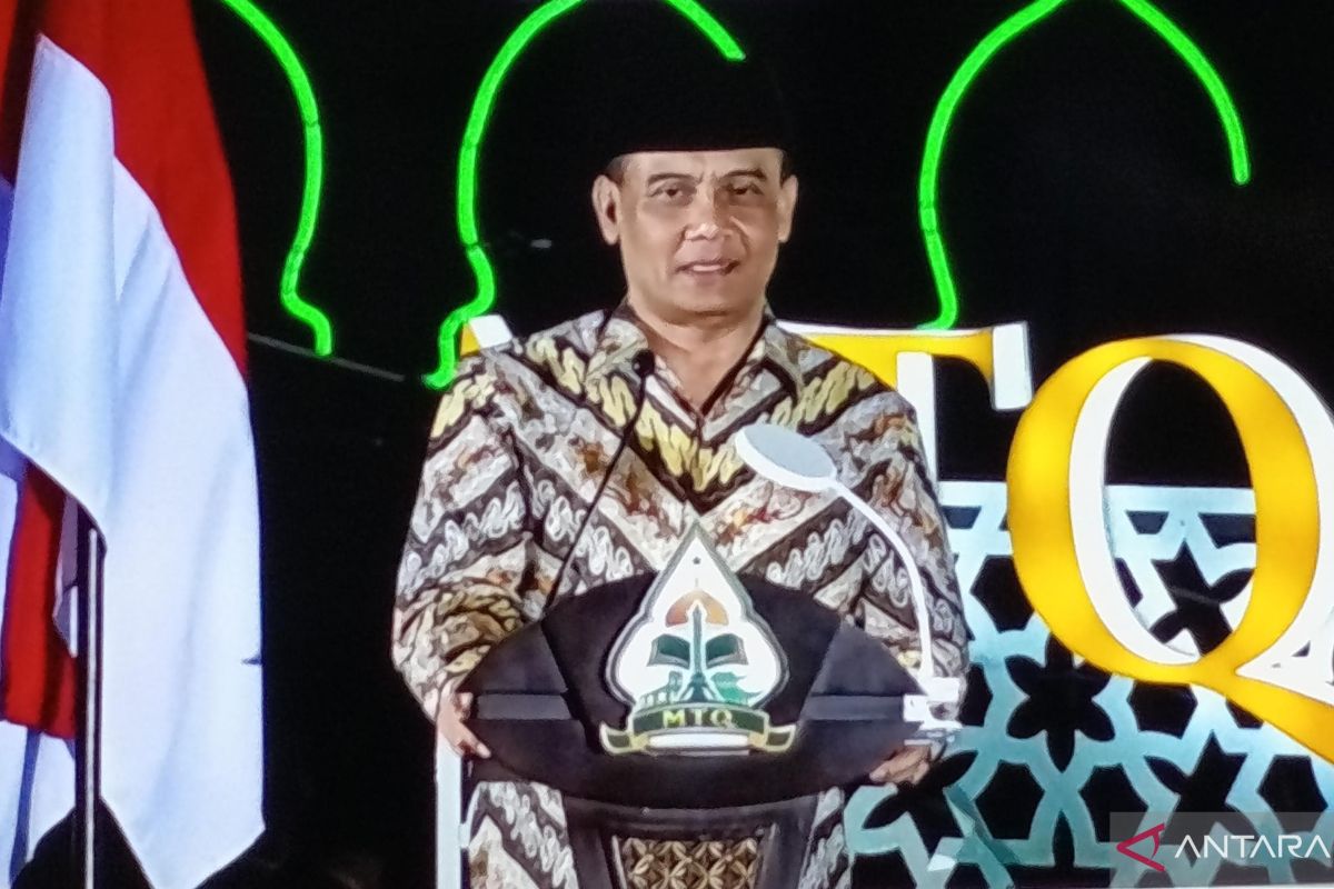Central Java Governor states National MTQ brings a sense of peace