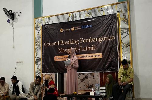 Al Lathiif Mosque in Cilincing Rebuilt for Kampung Baru Residents