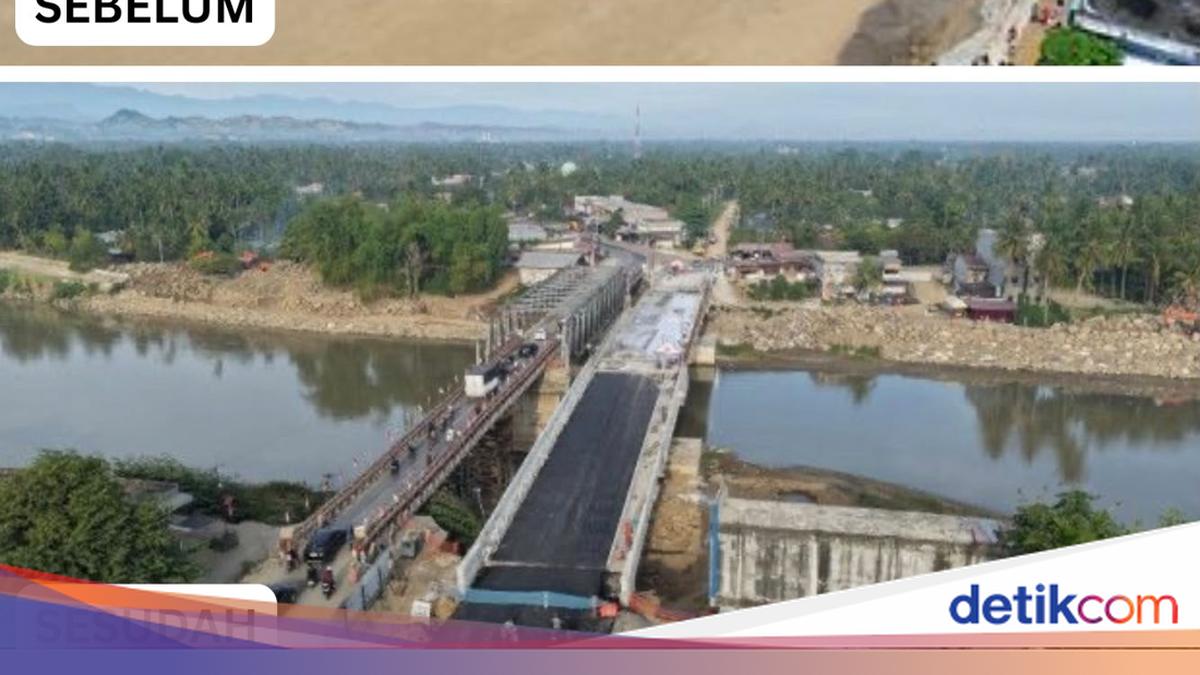 Krueng Tingkeum Bridge Operational, Aceh-North Sumatra Route Returns to Normal