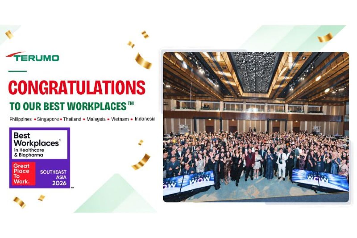 Six Countries in Terumo's Asia Pacific Operations Achieve Best Workplaces™ Certification from Great Place To Work®