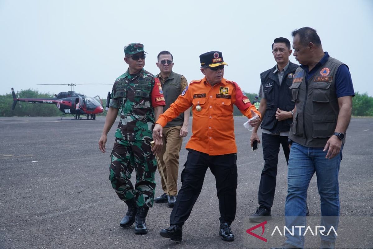 Task Force: Berbak National Park Forest Fires Can Only Be Extinguished via Air and Weather Modification