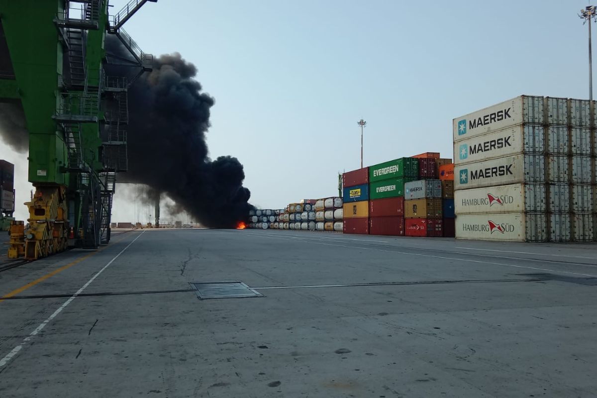 No casualties reported in New Priok Container Terminal One fire