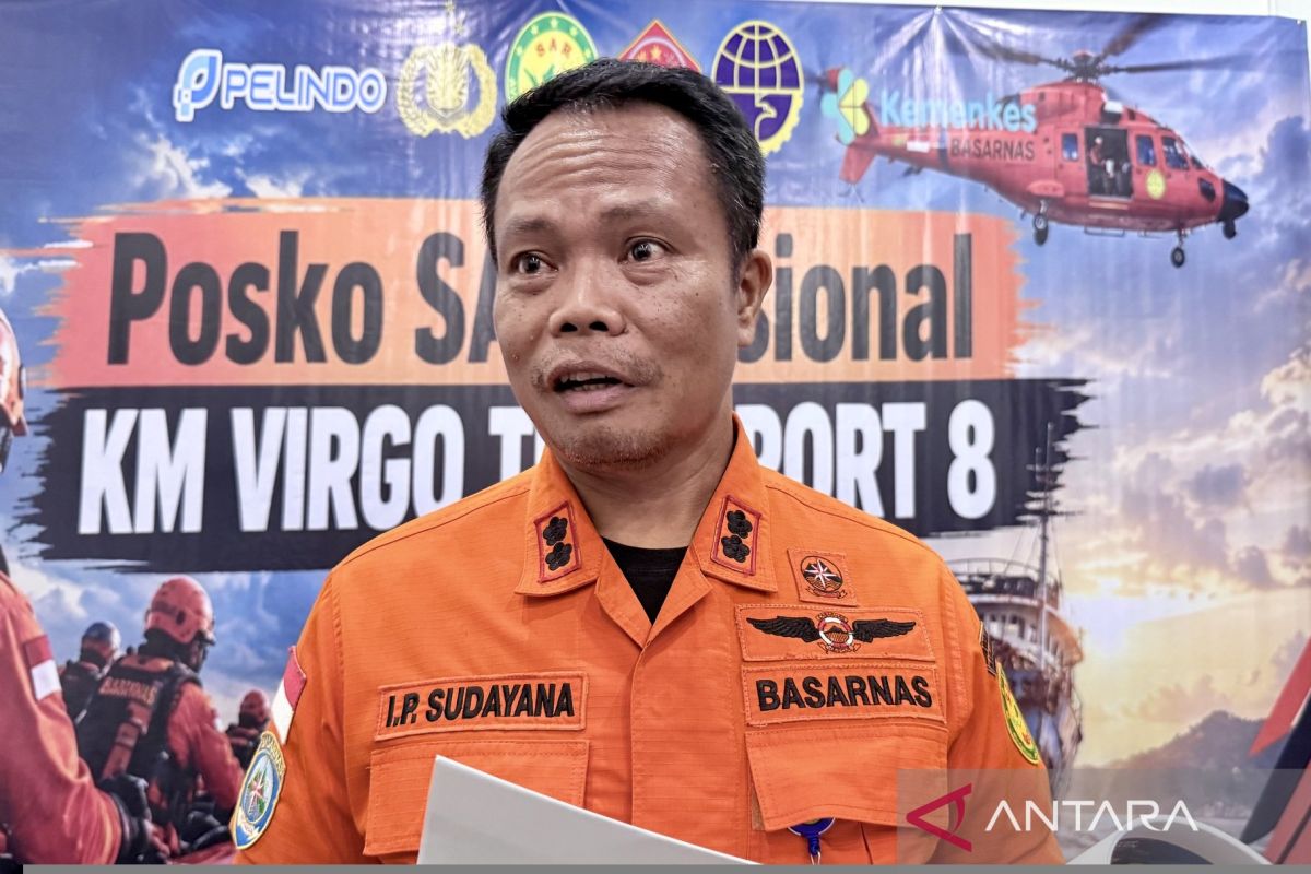 Basarnas monitors sea currents to ensure diver safety during KM Virgo operation