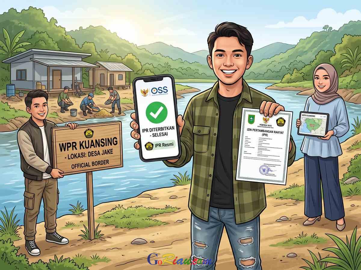 Riau Provincial Government Streamlines Gold Mining Permits via OSS