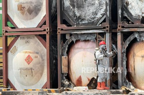 Container Fire at NPCT1 Quickly Extinguished, No Casualties Reported