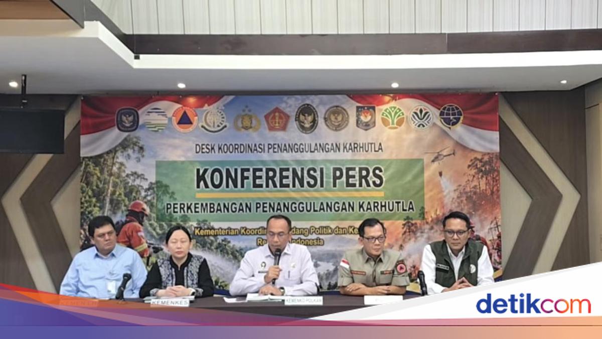 National Forest Fire Hotspots Decrease from 1,988 to 948, Central Kalimantan Remains Highest