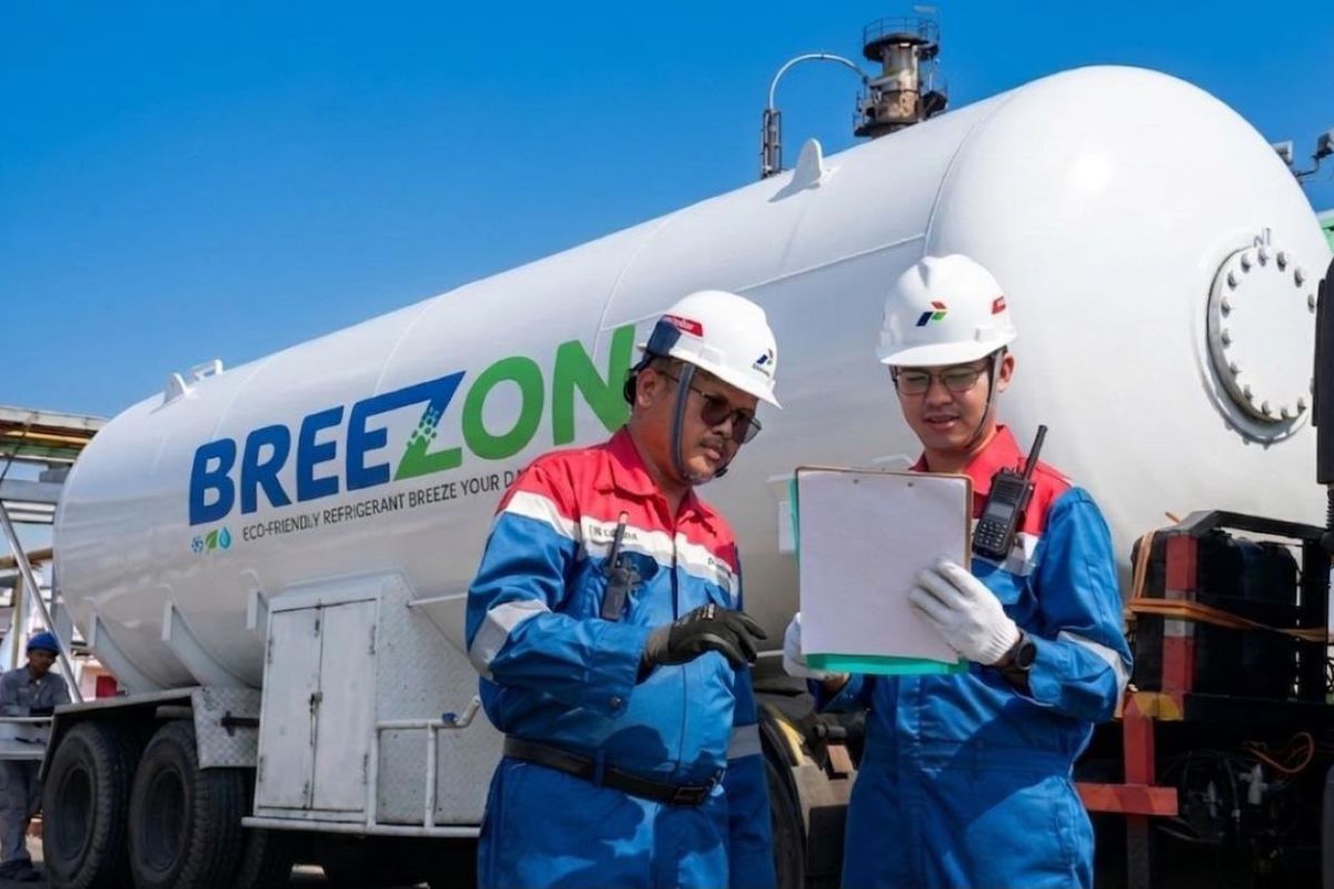 Plaju Refinery develops Breezon as eco-friendly refrigerant