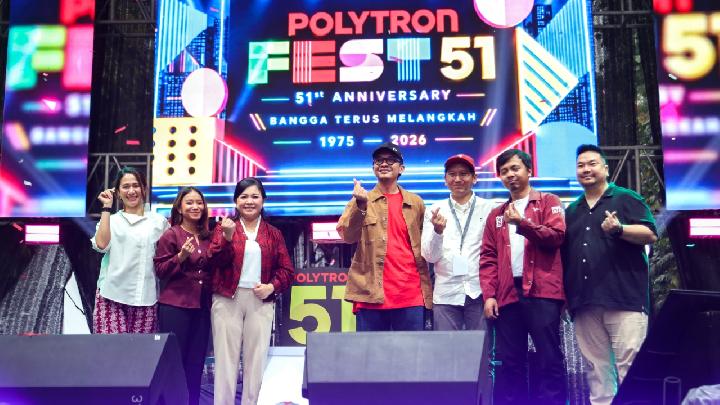 Rayakan 51 Tahun, Polytron Ajak Masyarakat Bangga Terus Melangkah