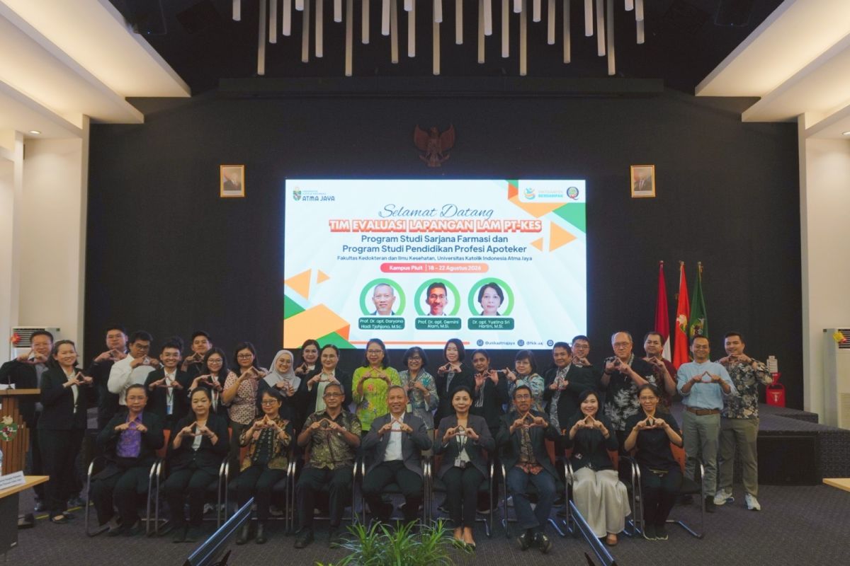 Two study programmes at Atma Jaya University's FKIK achieve 'Excellent' accreditation