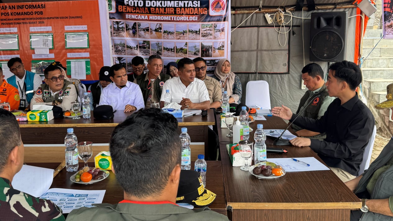 Gibran Requests Relief for Installment Payments for Residents Affected by Flash Floods in Solok