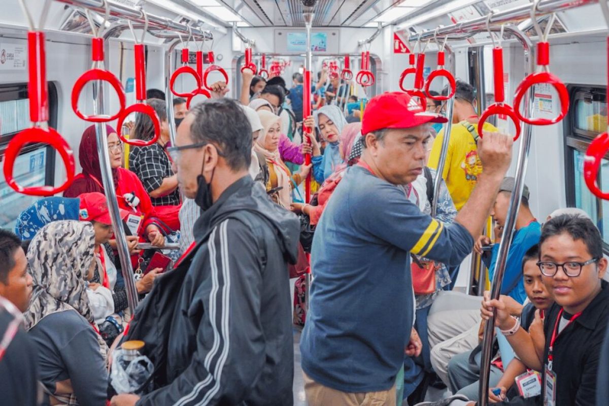 Kelapa Gading-Manggarai route active, average LRT passenger numbers rise