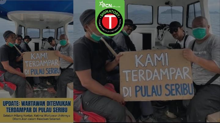 Fact Check: Were Five Missing Journalists Stranded in Seribu Islands?