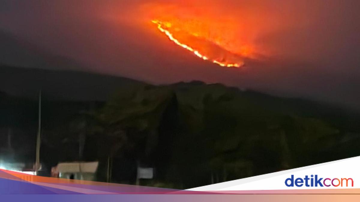Fire in Mount Rinjani Reaches 1,098 Hectares
