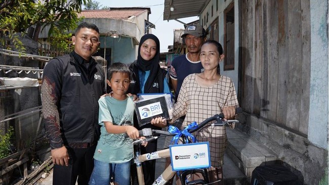 BRI Peduli Fulfills Mahesa's Small Dream