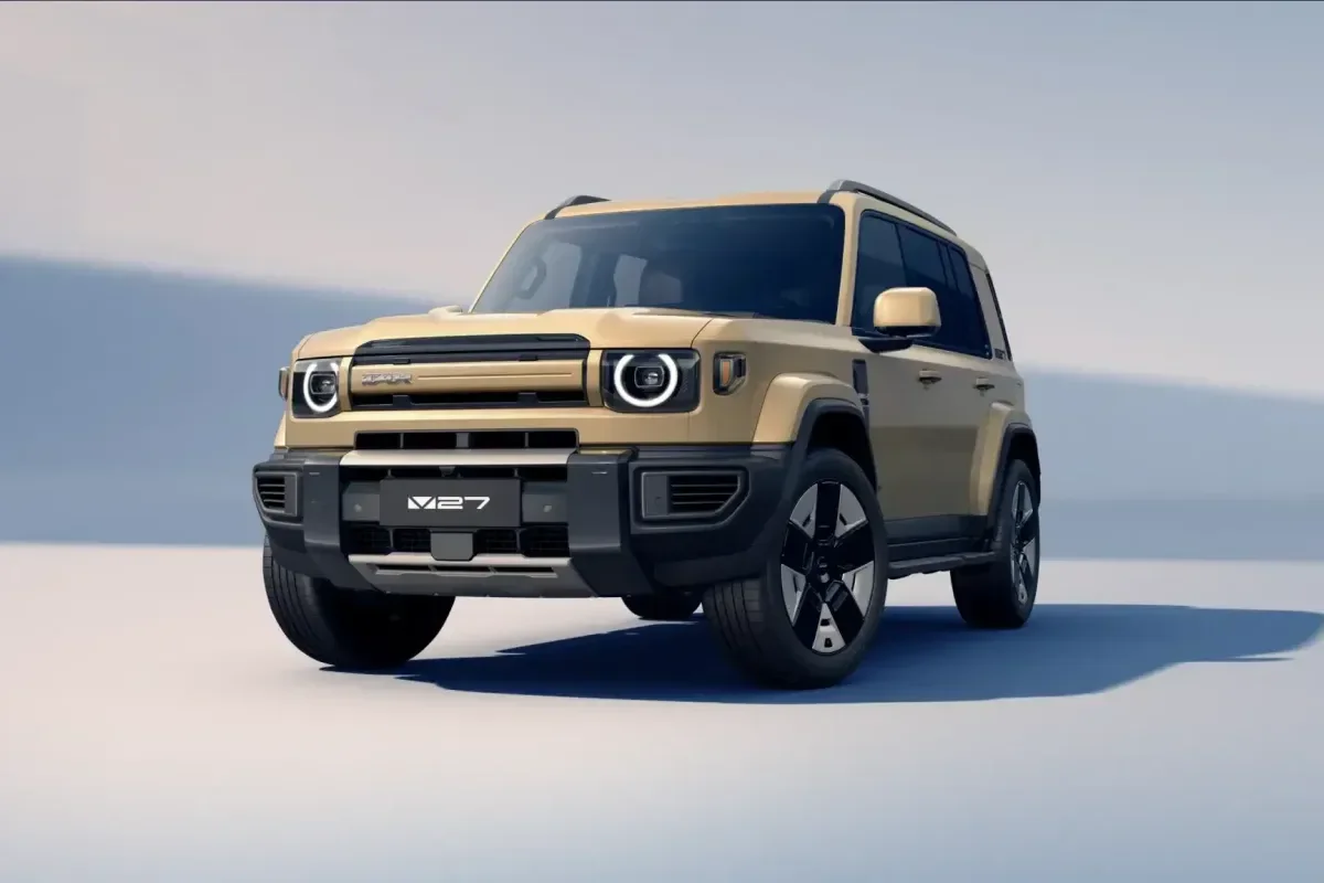 Chery reveals technical specifications of iCar V27 ahead of launch