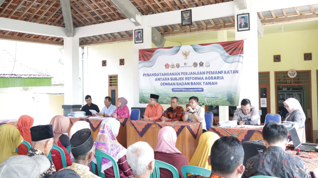 170 Land Plots in Ngawi, East Java, Secure HPL Certainty from Land Bank Agency