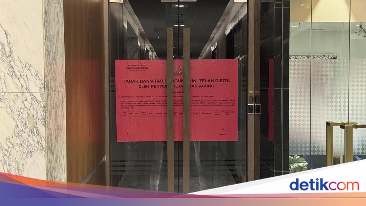 South Jakarta Office Sealed by Attorney General's Office in Febrie Adriansyah Case