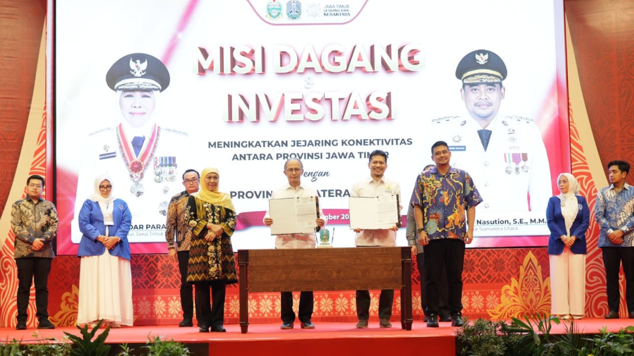 Bobby Nasution Encourages North Sumatra MSMEs to Expand Markets via East Java Trade Mission