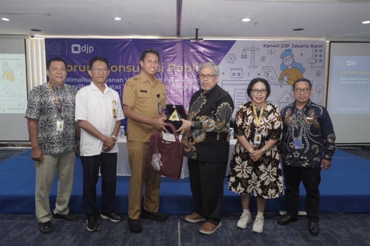 West Jakarta Tax Office Holds Public Consultation Forum to Streamline Land Title Transfer Processes