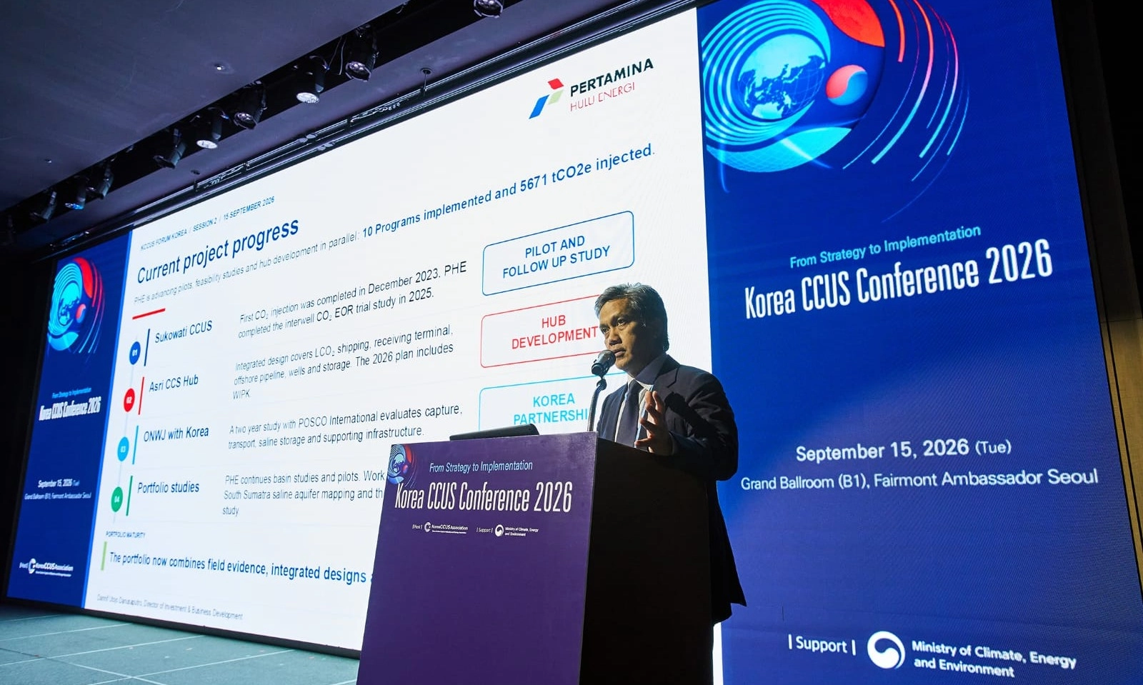 PHE Promotes Asri Basin as Regional Carbon Storage Hub