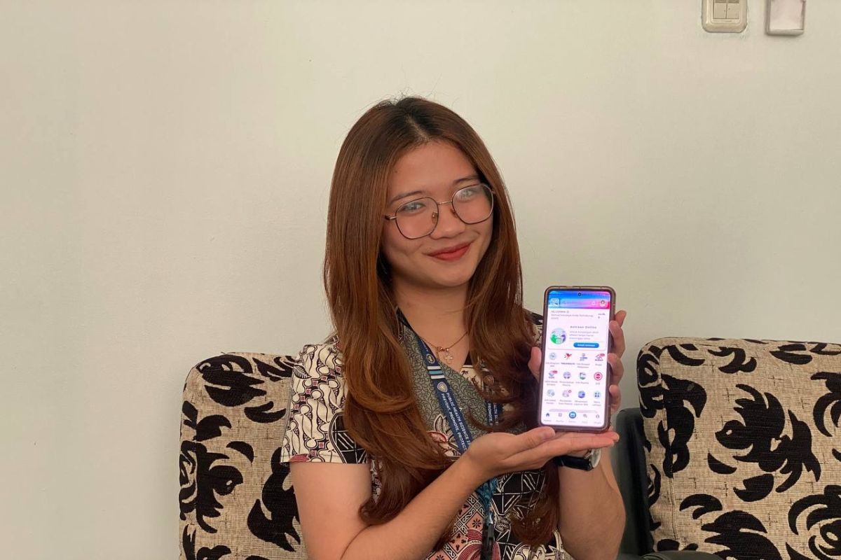 Livinia says Mobile JKN makes healthcare services more practical