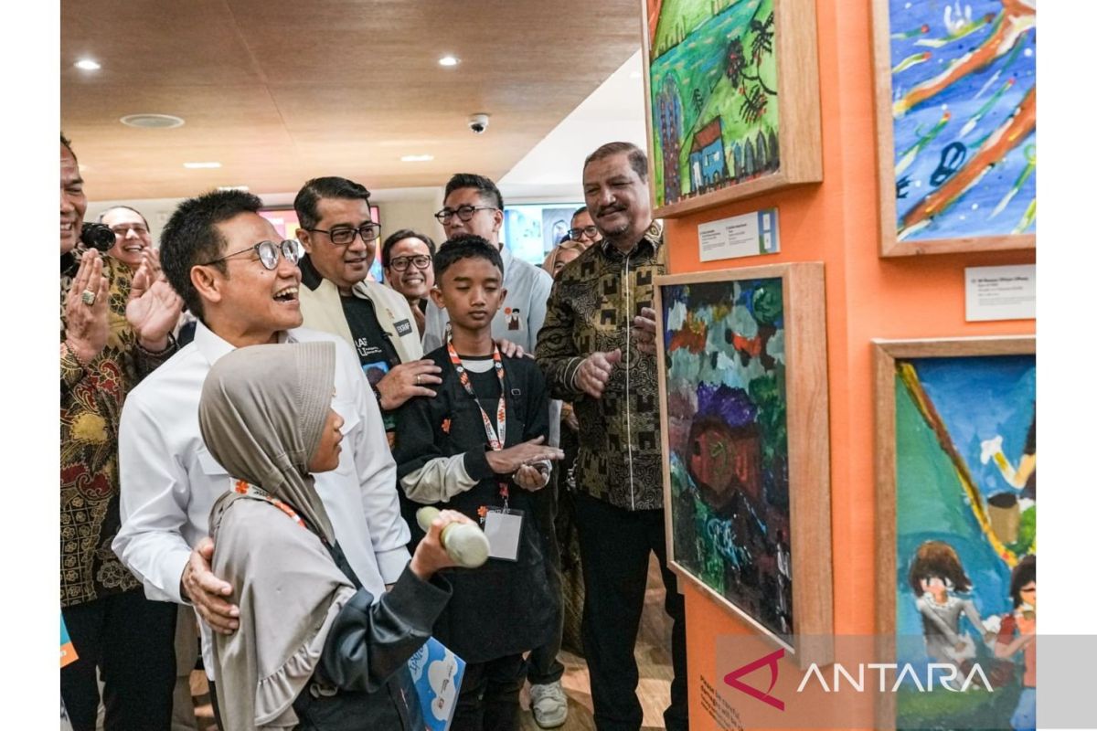 Coordinating Minister: Art serves as a recovery space for children affected by disasters