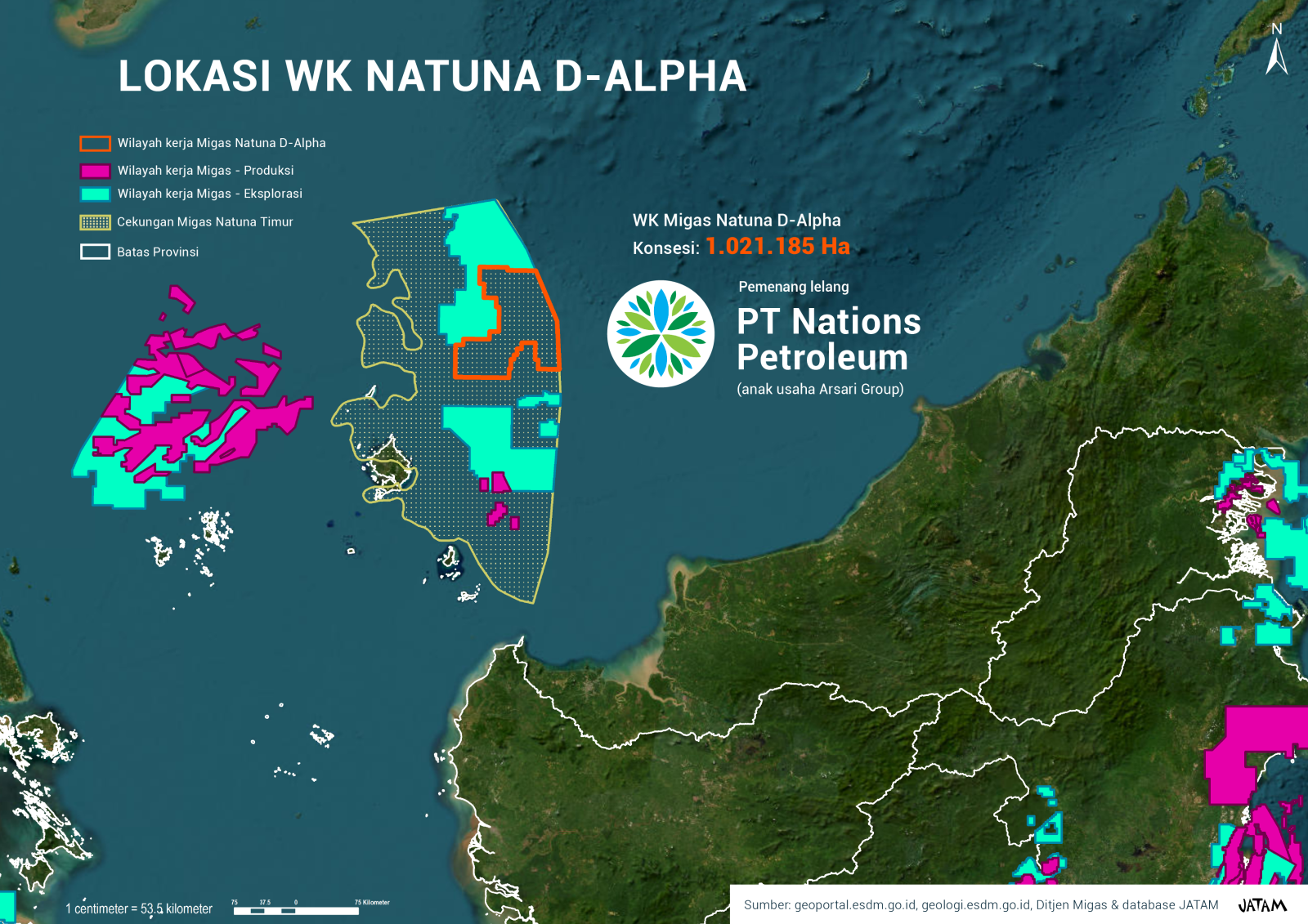 JATAM Highlights Victory of President's Brother's Company in Natuna D-Alpha Oil and Gas Field