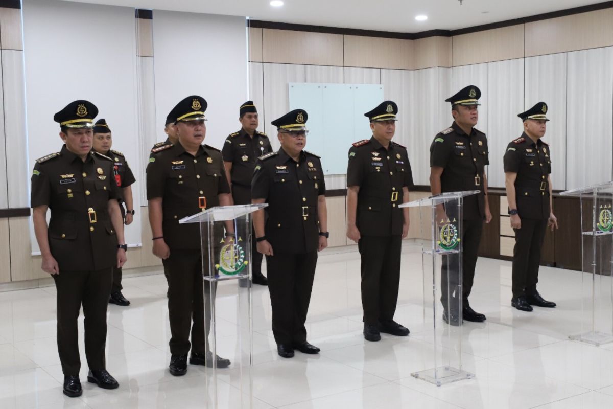 Jakarta High Prosecutor's Office Inaugurates Three District Attorney Heads in Jakarta