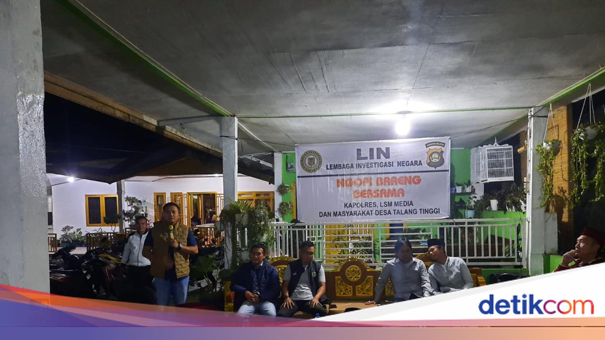South Sumatra Regional Police Invite Citizens to Maintain Public Order via 'Ngopi Dai' Programme