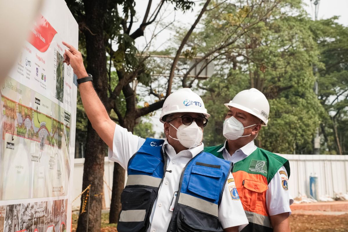 Jakarta Records 63 Per Cent Completion of Lapangan Banteng and AA Maramis Building Redevelopment