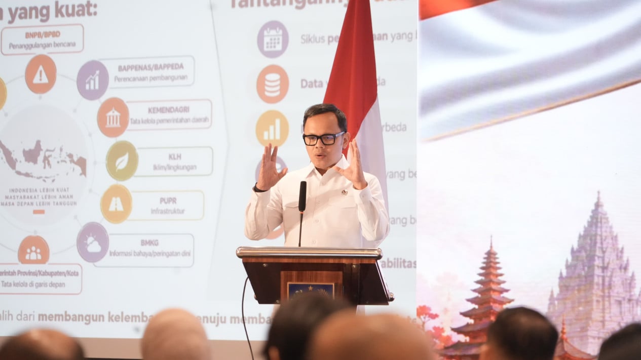 Deputy Minister of Home Affairs Bima: Disaster Mitigation Must Begin with Planning