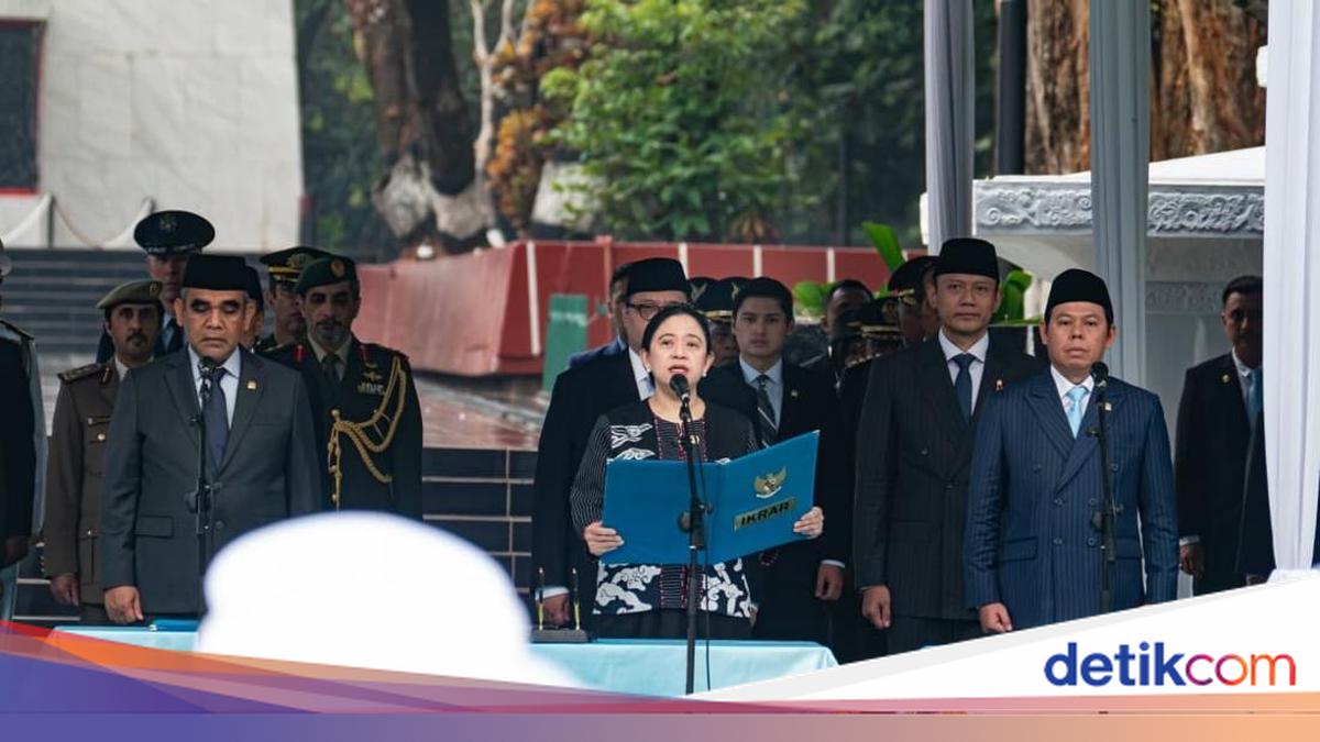 Puan Reads Pancasila Sanctity Day Pledge, Emphasises Importance of Safeguarding the Unitary State of Indonesia