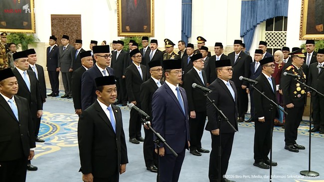 Official: Sarmuji Appointed Minister of Industry, Replacing Agus Gumiwang