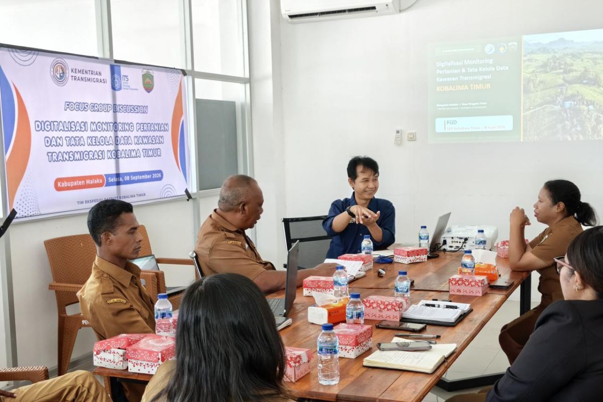 TEP ITS Develops Agricultural Data System for Malaka Transmigration Area