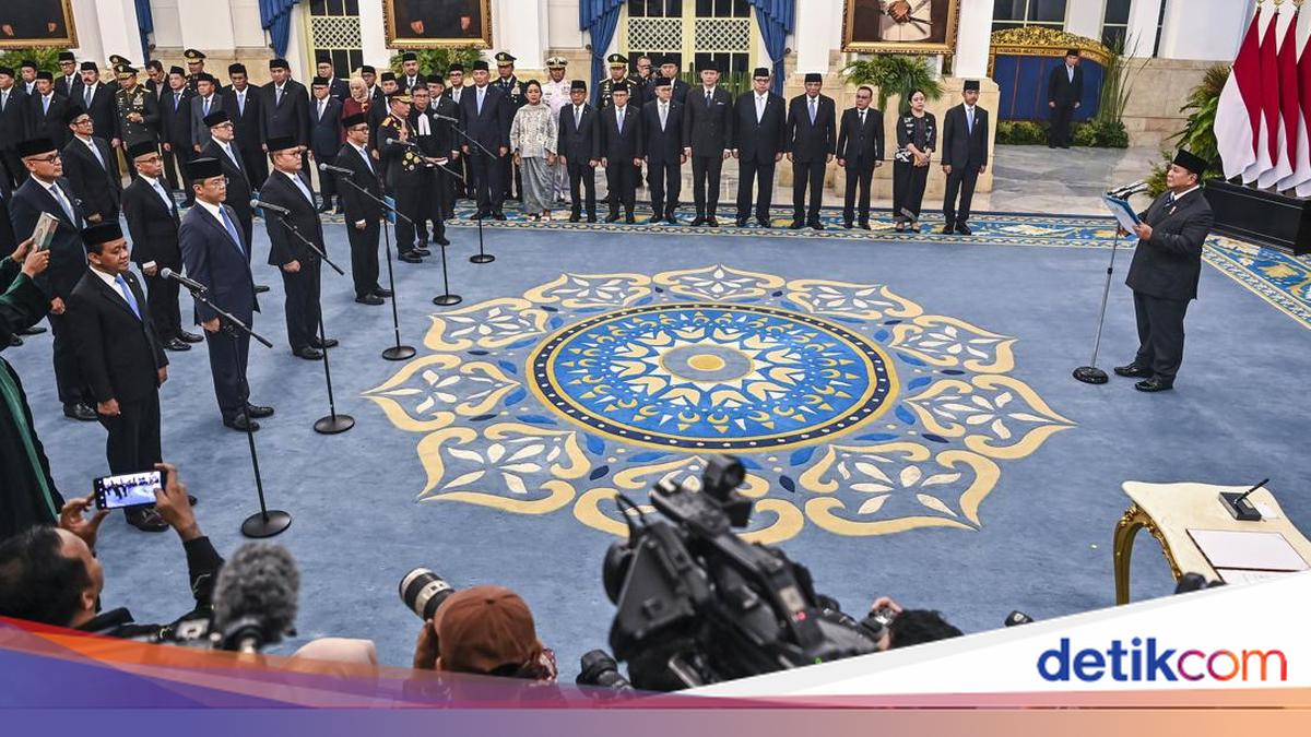Latest Cabinet Rotation by Prabowo: From Deputy Ministers to Coordinating Ministers