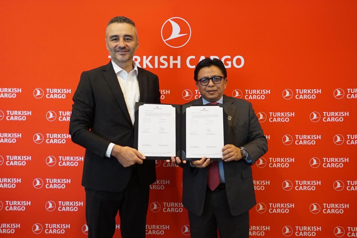 Gapura Angkasa and Turkish Airlines Collaborate on Cargo Handling at Two Airports